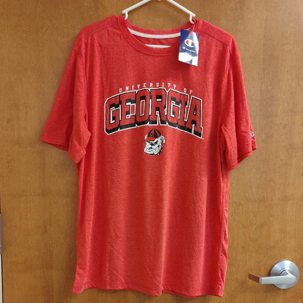 Champion Red University of Georgia Tee - Picture 1 of 10